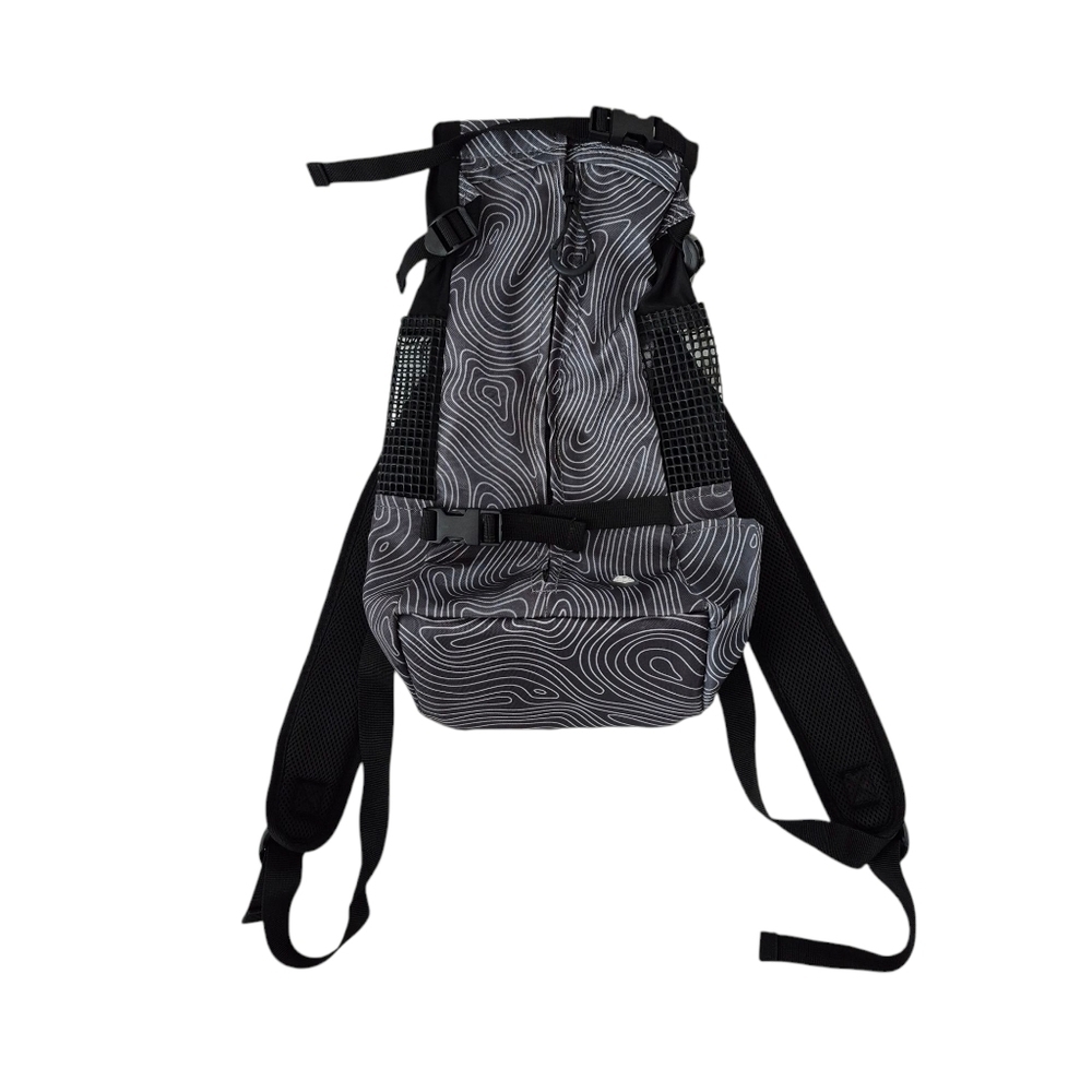 Arcadia Trail Dog Carrier Backpack Small Gray & White NEW